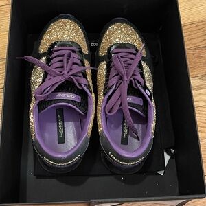 Dolce Cabana Glitter Sneakers